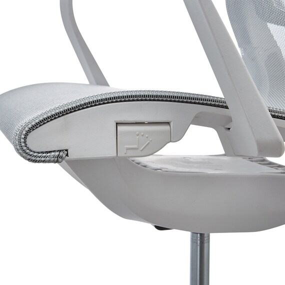 オフィスチェア(OC512N WH) 10枚目画像