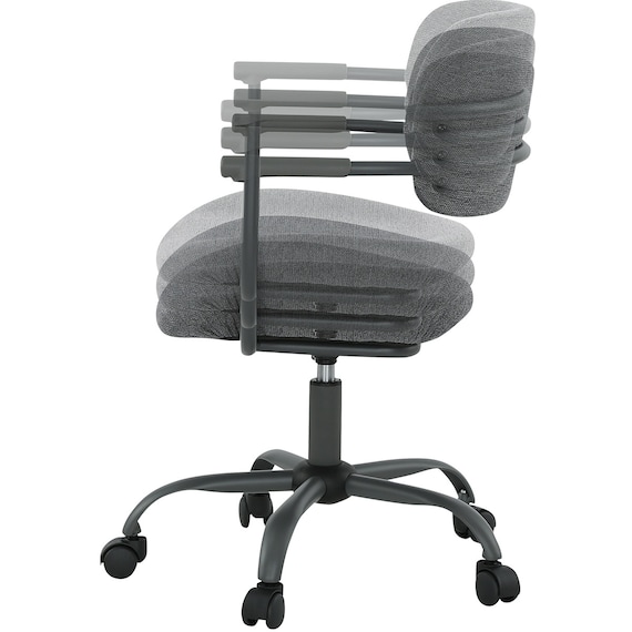 オフィスチェア(OC117 GY) 5枚目画像