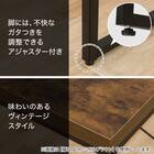 デスク(ステインSN01-100 DGY) 3枚目画像