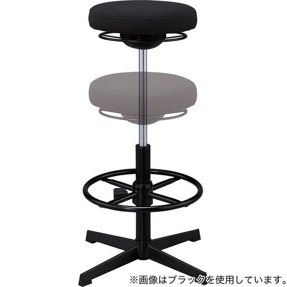 スタンディングチェア(OC306 WH) 4枚目画像