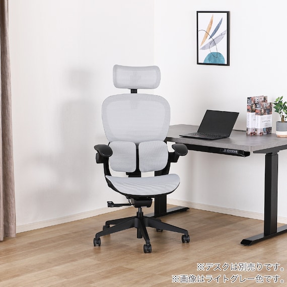 デスクチェア(Chair Studio 004 LGY)【島忠ホームズ商品】 11枚目画像