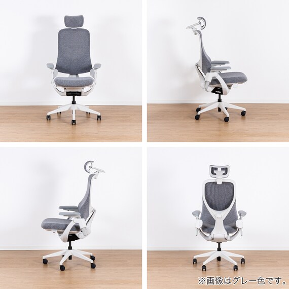 デスクチェア(Chair Studio 003 GY)【島忠ホームズ商品】 18枚目画像