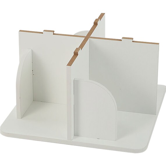 回転コミックラック(GB400 追加 1段 WH) 1枚目画像