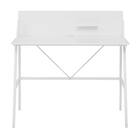 デスク(パネル付き OM002 WH) 4枚目画像