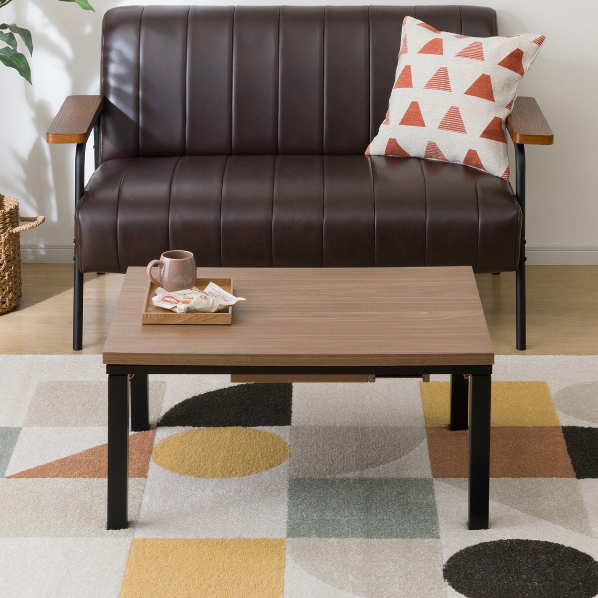 折脚リビングこたつ(HO01 8060 MBR) | ニトリネット【公式】 家具