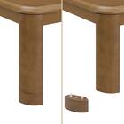 オールシーズン使える継ぎ脚こたつ(幅120cm BR) 2枚目画像