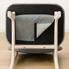 傷・汚れに強いファブリック 1人用こたつチェア(NSF23 WW/GY) 9枚目画像
