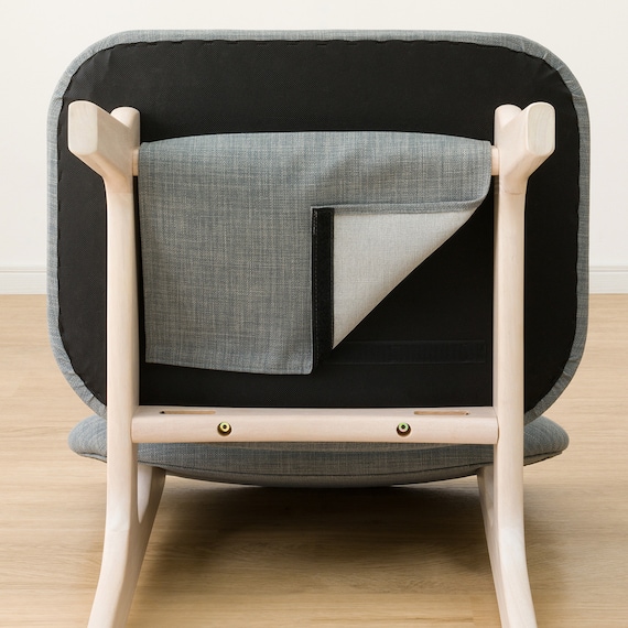 傷・汚れに強いファブリック 1人用こたつチェア(NSF23 WW/GY) 9枚目画像