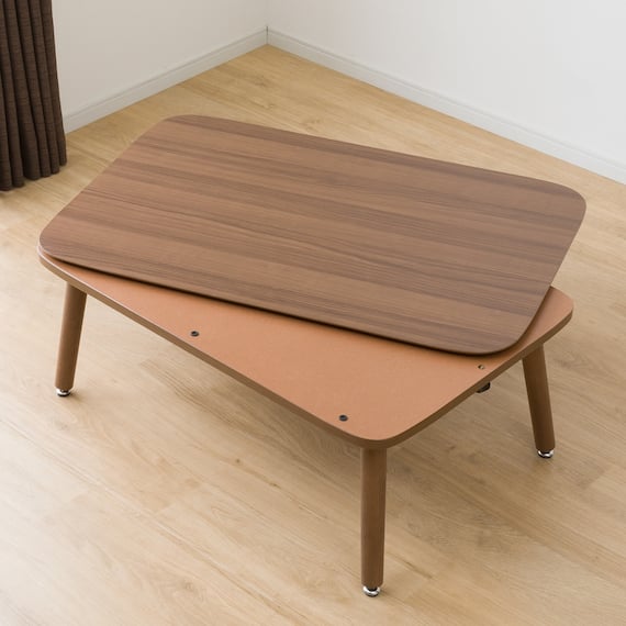 高さが変えられる2Wayこたつテーブル(NV02 105 MBR) 17枚目画像