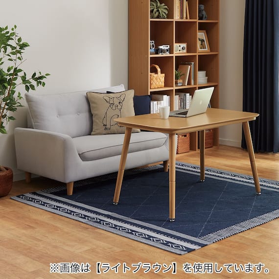 高さが変えられる2Wayこたつテーブル(NV02 105 MBR) 25枚目画像