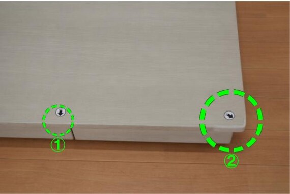 ﾃﾞｽｸ DL02 WW/PU P 4枚目画像