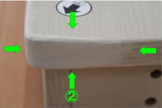 ﾃﾞｽｸ DL02 WW/PU P 9枚目画像