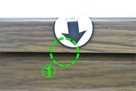 ﾃﾞｽｸ DL02 MBR/BK P 4枚目画像