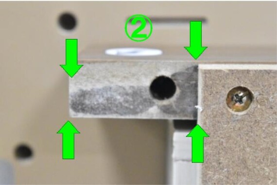 デスク DL02 MBR/BK P 7枚目画像