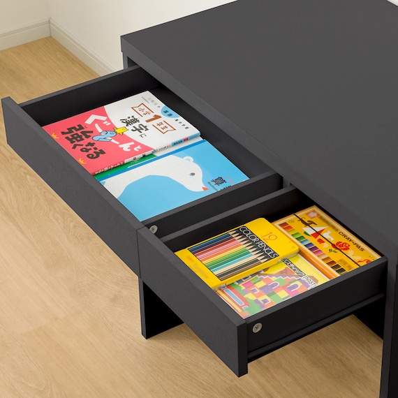 コンパクトデスク(ES23C 80 BK) 3枚目画像