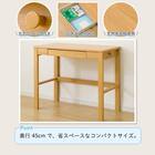 コンパクトデスク + キャビネットセット (PLABO 03K LBR) 3枚目画像