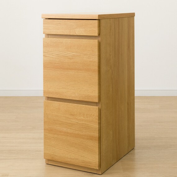 コンパクトデスク + キャビネットセット (PLABO 03K LBR) 17枚目画像