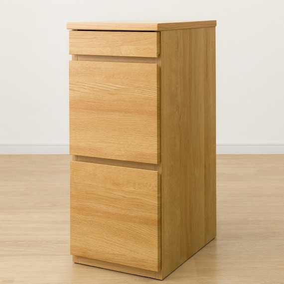 コンパクトデスク + キャビネットセット (PLABO 03K LBR) 17枚目画像