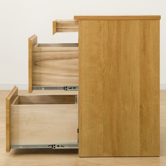 コンパクトデスク + キャビネットセット (PLABO 03K LBR) 19枚目画像