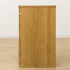 コンパクトデスク + キャビネットセット (PLABO 03K LBR) 20枚目画像