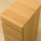 コンパクトデスク + キャビネットセット (PLABO 03K LBR) 22枚目画像