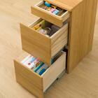 コンパクトデスク + キャビネットセット (PLABO 03K LBR) 23枚目画像