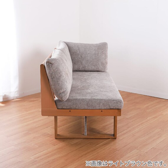 リビングダイニングソファ(ブリッジ 149 MBR)【島忠ホームズ商品】 18枚目画像