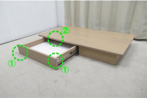 ﾃﾞｽｸ XK01 LBR P 3枚目画像