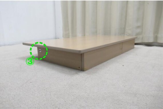 デスク XK01 LBR P 6枚目画像