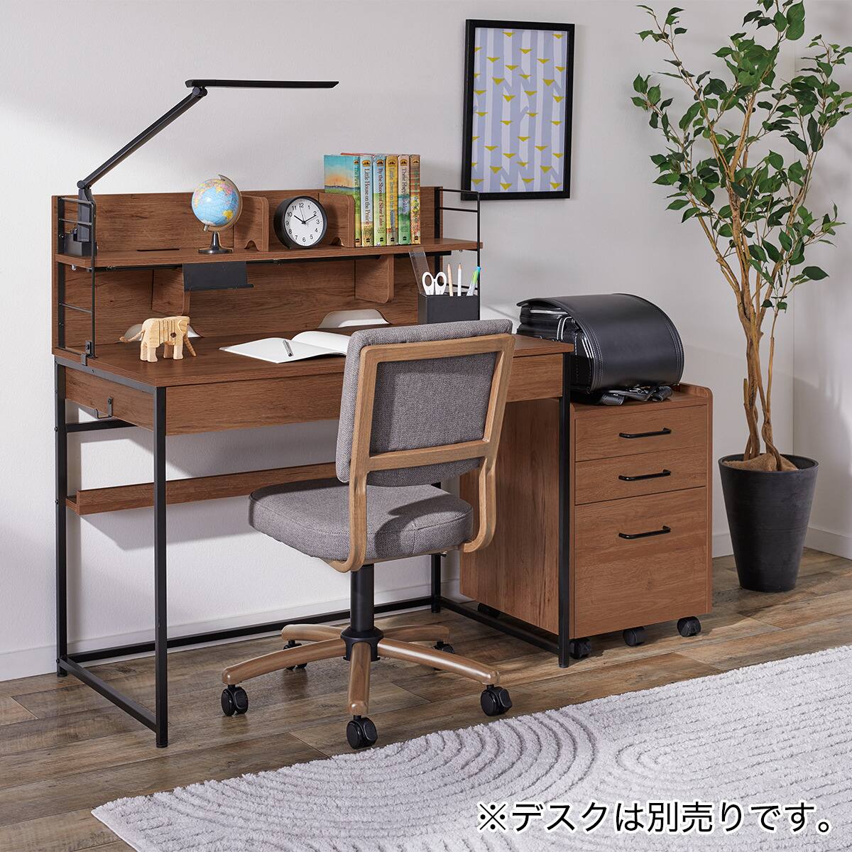 学習椅子(JS01 MBR/DGY) | ニトリネット【公式】 家具・インテリア通販