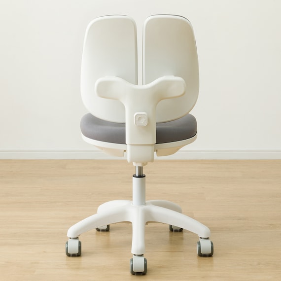 学習椅子(KM102 GY/WH) 3枚目画像