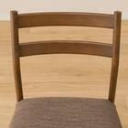 傷・汚れに強いファブリック ダイニングこたつチェア(C-34K MBR/NSF-DMO) 15枚目画像