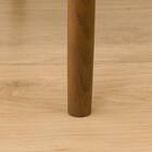 傷・汚れに強いファブリック ダイニングこたつチェア(C-34K MBR/NSF-DMO) 18枚目画像