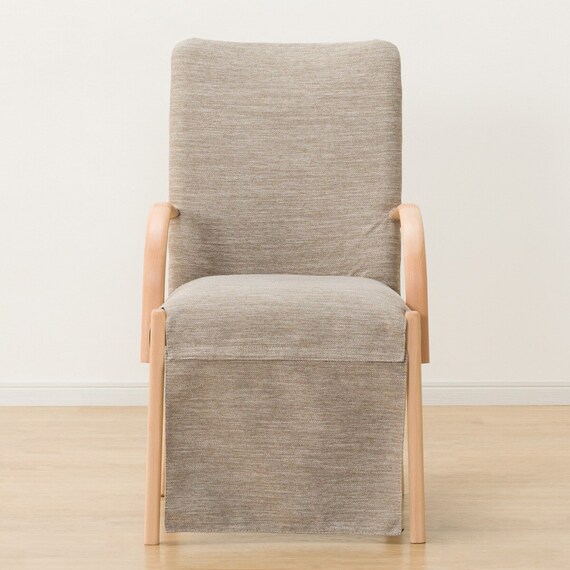 傷・汚れに強いファブリック ダイニングこたつチェア(C-10K 肘付きNA/NSF-BE) 7枚目画像