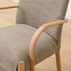 傷・汚れに強いファブリック ダイニングこたつチェア(C-10K 肘付きNA/NSF-BE) 12枚目画像