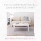 大理石調の軽量リビングこたつ(LM01 105 WH) 2枚目画像