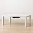 大理石調の軽量リビングこたつ(LM01 105 WH) 8枚目画像