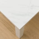 大理石調の軽量リビングこたつ(LM01 105 WH) 9枚目画像