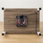 大理石調の軽量リビングこたつ(LM01 105 WH) 11枚目画像