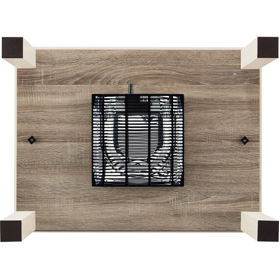 長方形リビングこたつ + 掛布団セット (LS01 8060 WW/RB2510 正方形 IV) 11枚目画像