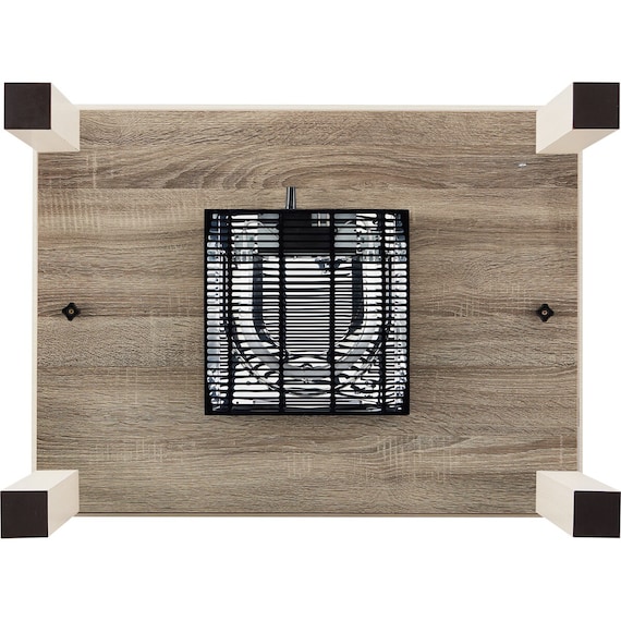 長方形リビングこたつ + 掛布団セット (LS01 8060 WW/RB2510 正方形 IV) 11枚目画像