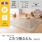 長方形リビングこたつ + 掛布団セット (LS01 8060 LBR/RB2510 正方形 MO) 18枚目画像