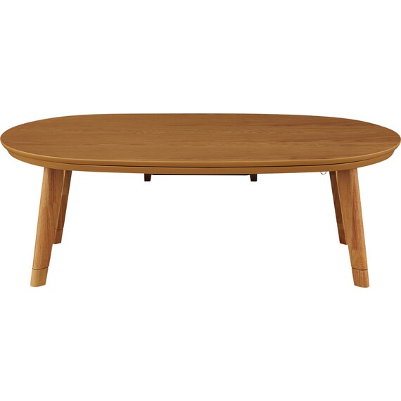 楕円形こたつ(LK01 120 MBR) 4枚目画像