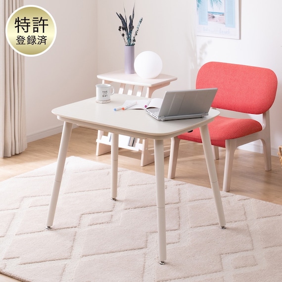 高さが変えられる2Wayこたつテーブル(NV03 8060 WW) 1枚目画像