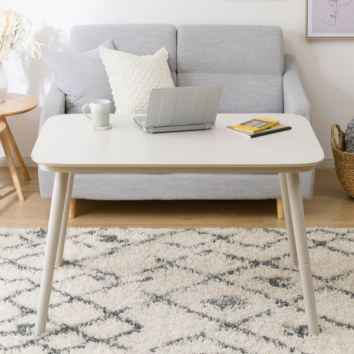 高さが変えられる2Wayこたつテーブル(NV03 105 WW) | ニトリネット