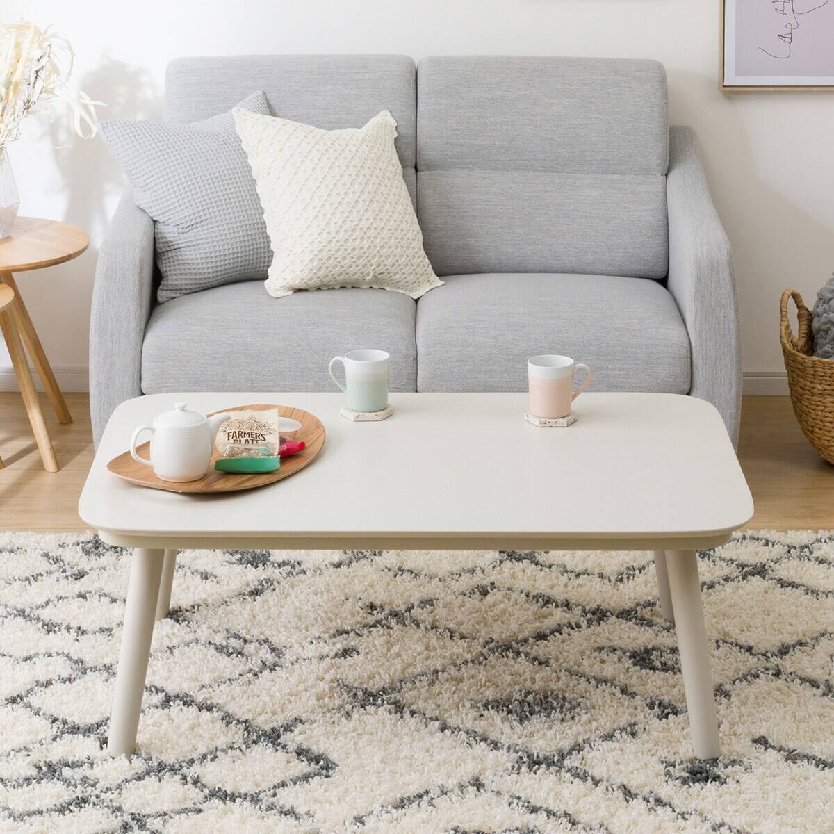 高さが変えられる2Wayこたつテーブル(NV03 105 WW) | ニトリネット