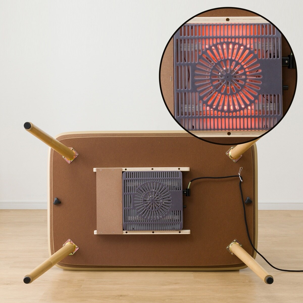 ニトリ 高さが変えられる 2WAYこたつ NV22K 105をレビュー！クチコミ