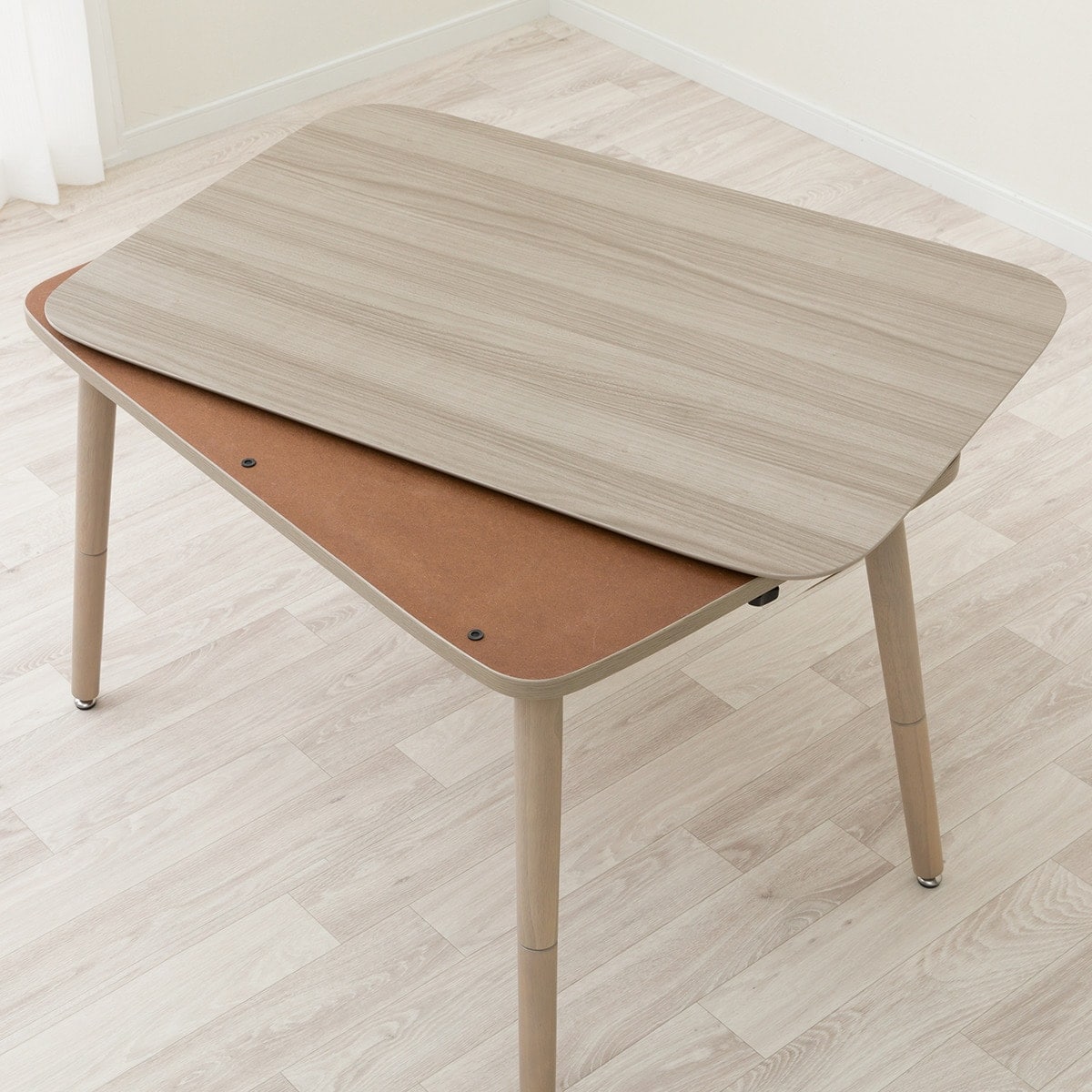 掲載しない】高さが変えられる2Wayこたつテーブル掛布団2点セット(NV03