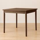 傷・汚れに強いファブリック ダイニングこたつセット(NV03 80 MBR/チェアC-10K MBR/NSF-DMO) 8枚目画像