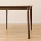 傷・汚れに強いファブリック ダイニングこたつセット(NV03 80 MBR/チェアC-10K MBR/NSF-DMO) 11枚目画像